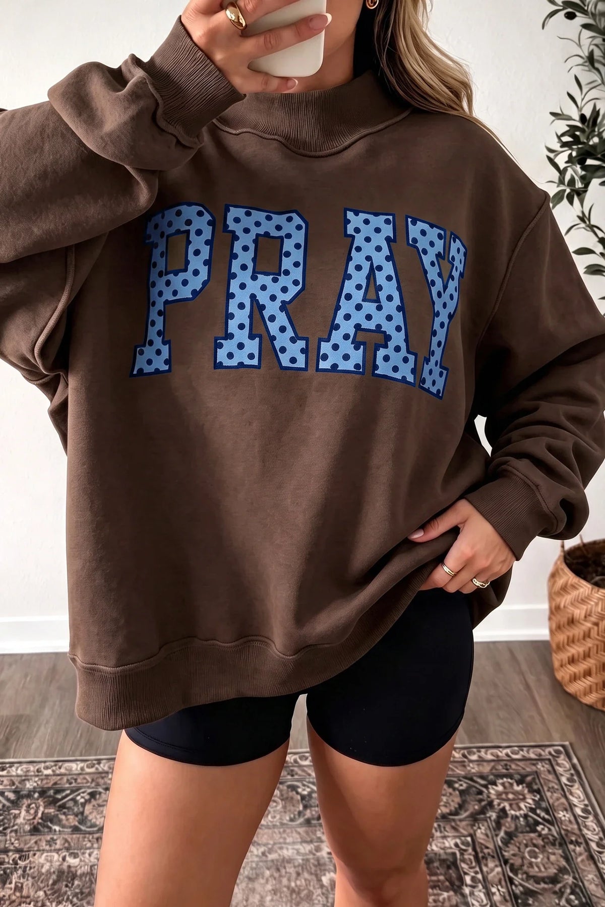 PRAY Mock Neck - Closes 10.17