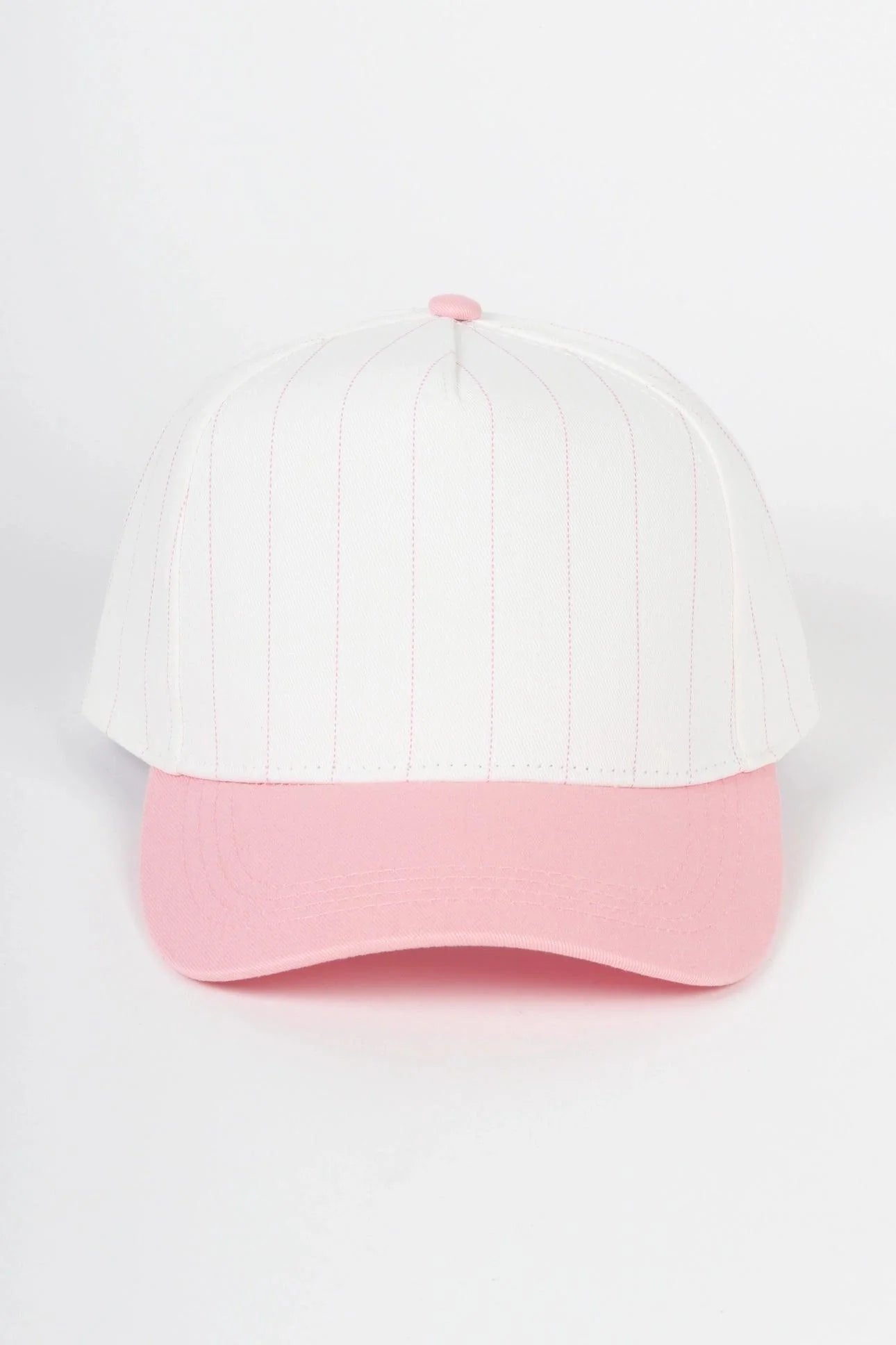 Collegiate Letter or Number Glitter HTV or Fabric Applique Embroidered Adjustable Baseball Pinstripe Trucker Hat