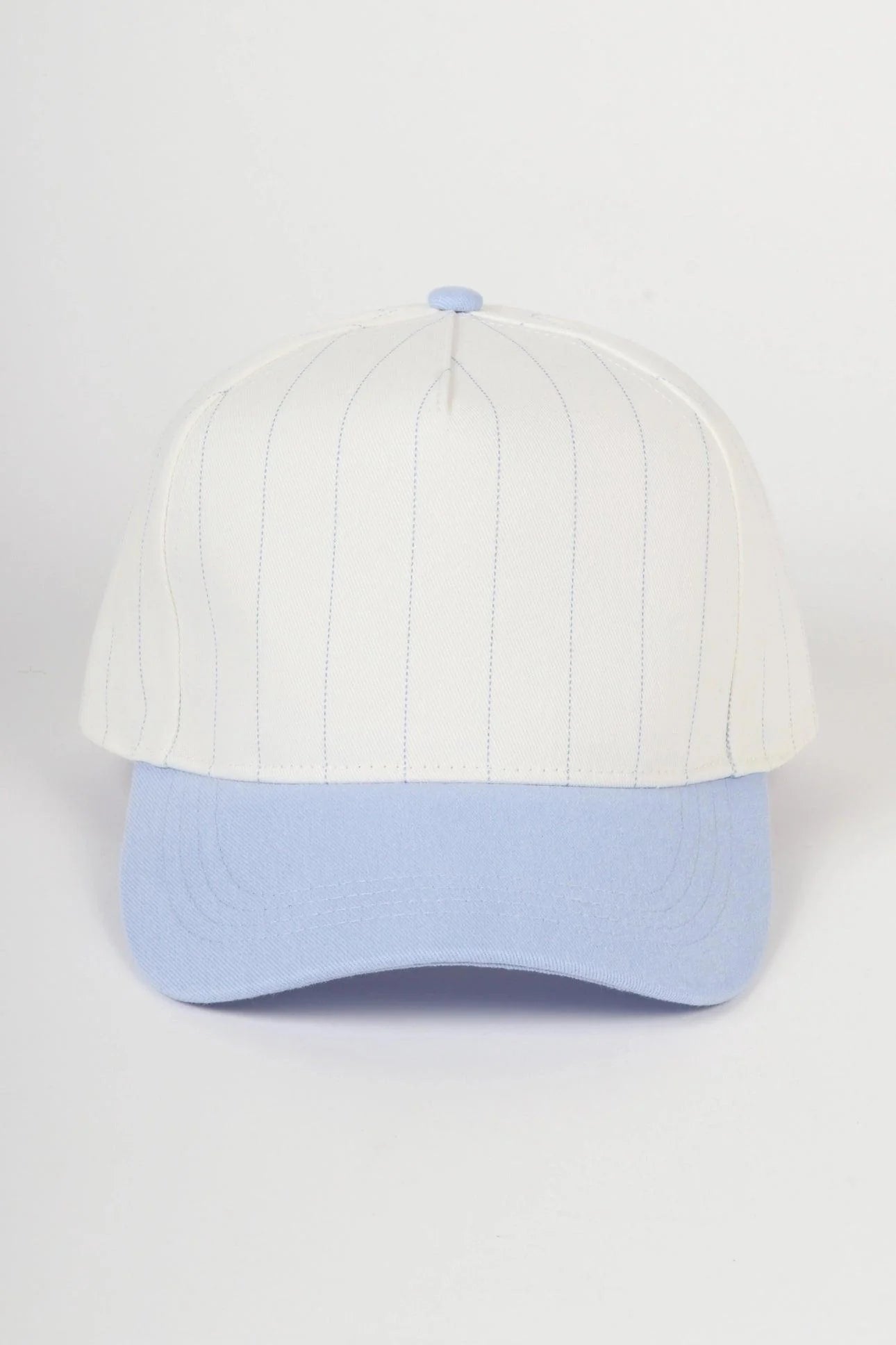 Custom Embroidered Baseball Pinstripe Trucker Hat | Personalized Text Snapback Hat