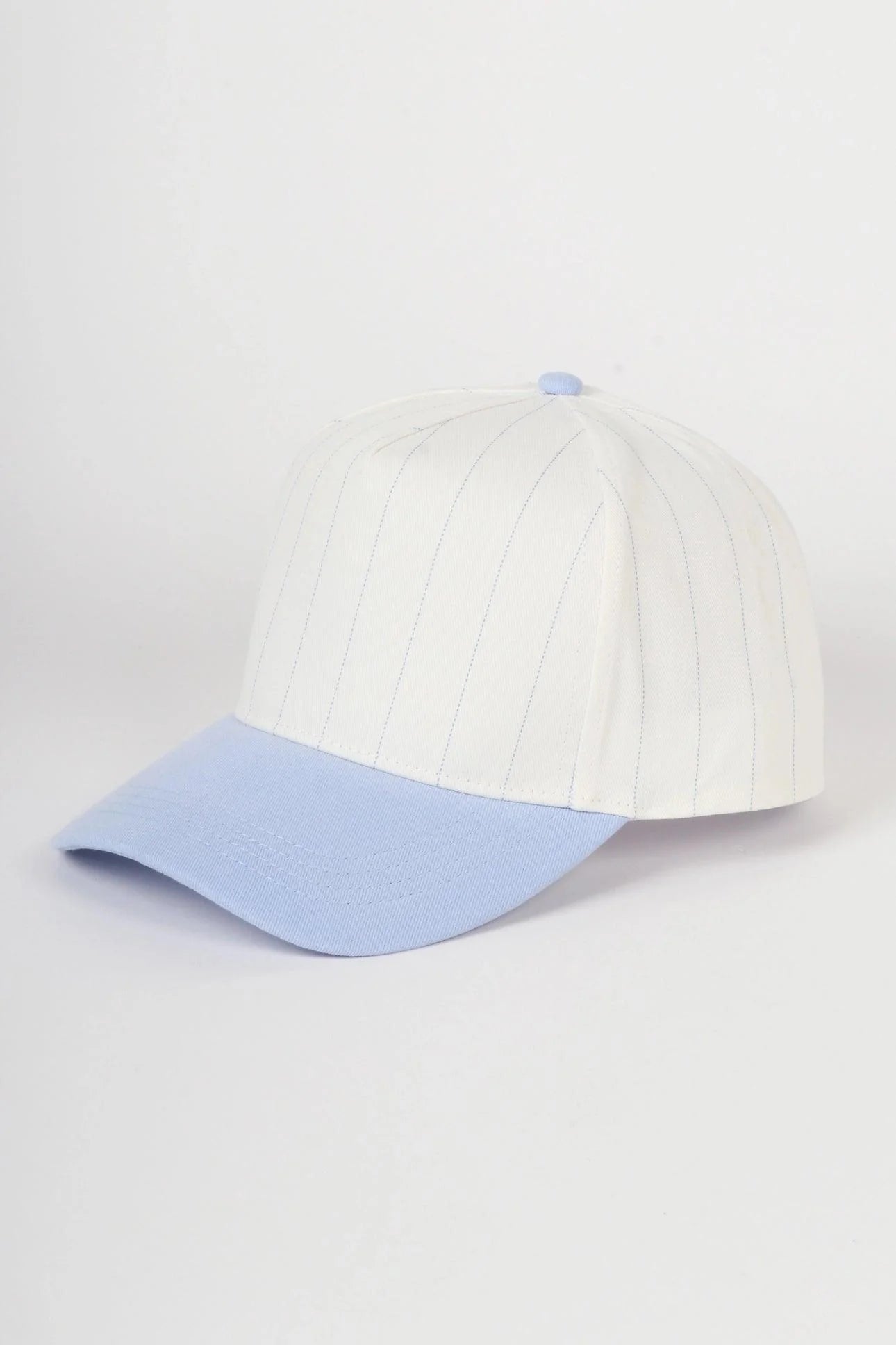 Custom Embroidered Baseball Pinstripe Trucker Hat | Personalized Text Snapback Hat