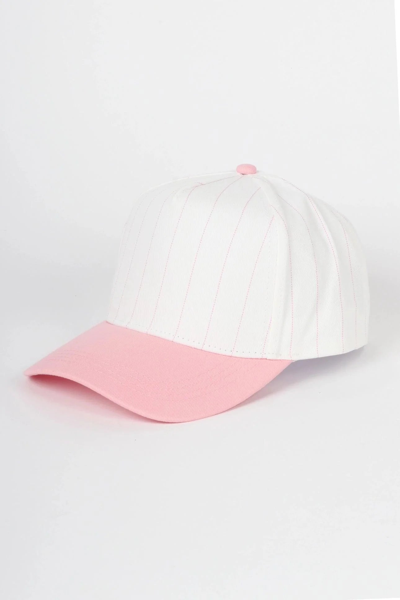 Custom Embroidered Baseball Pinstripe Trucker Hat | Personalized Text Snapback Hat