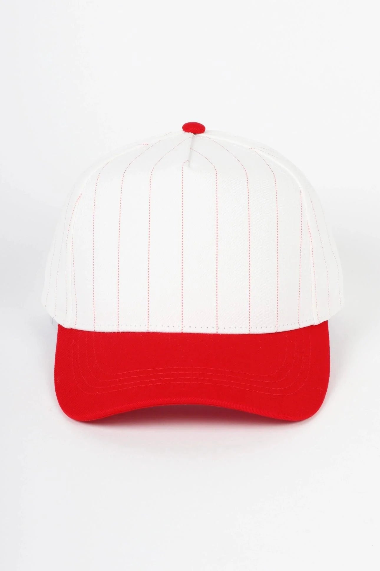 Custom Embroidered Baseball Pinstripe Trucker Hat | Personalized Text Snapback Hat