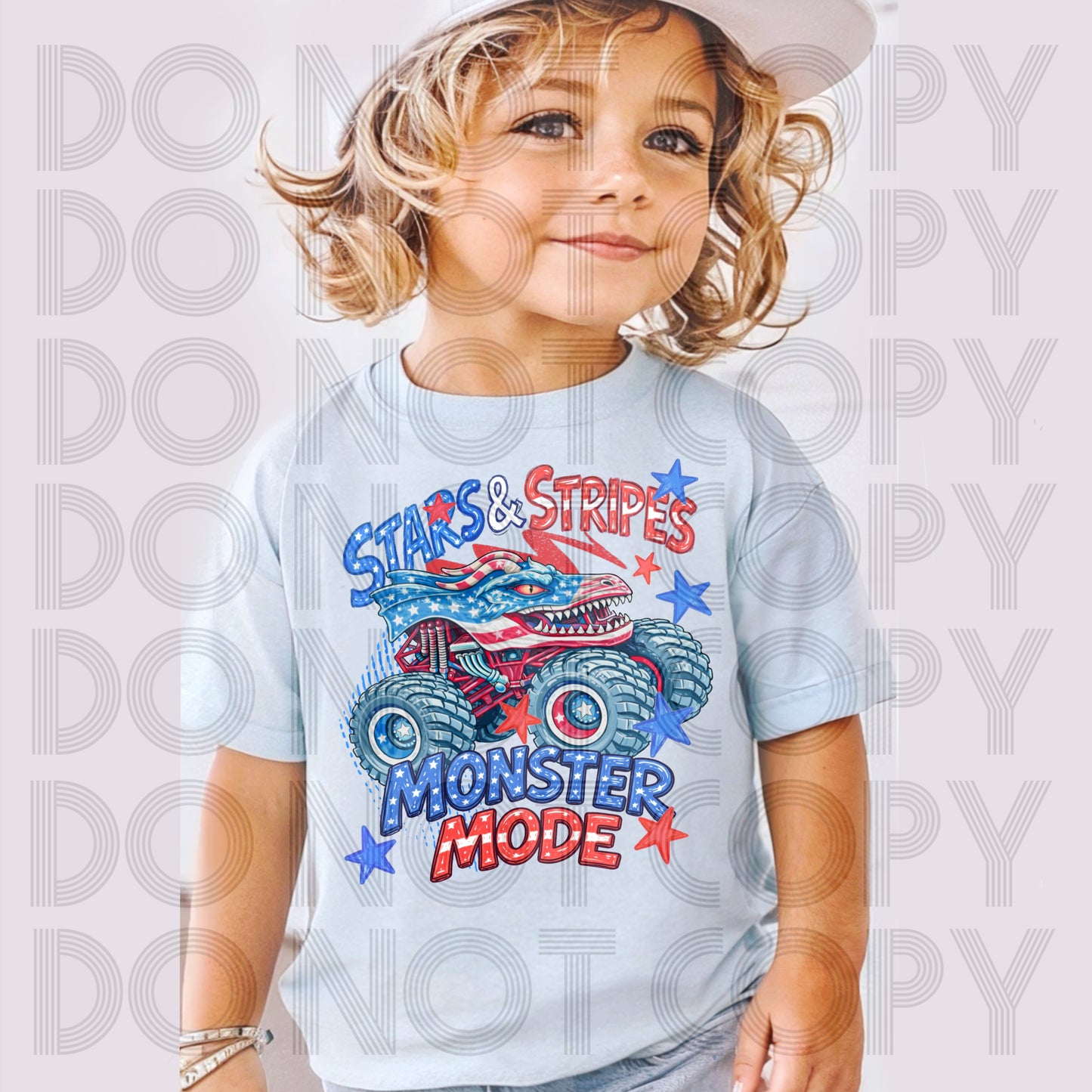 Stars and Stripes Monster Mode - Adult