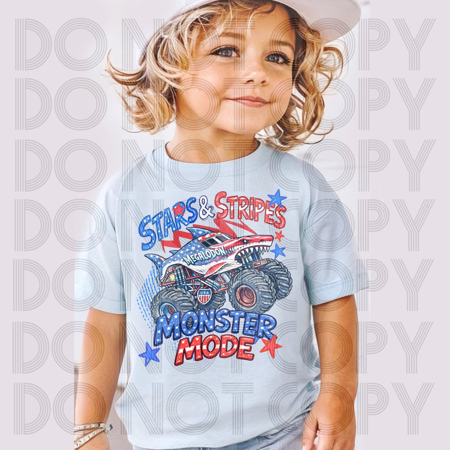Stars and Stripes Monster Mode - Adult