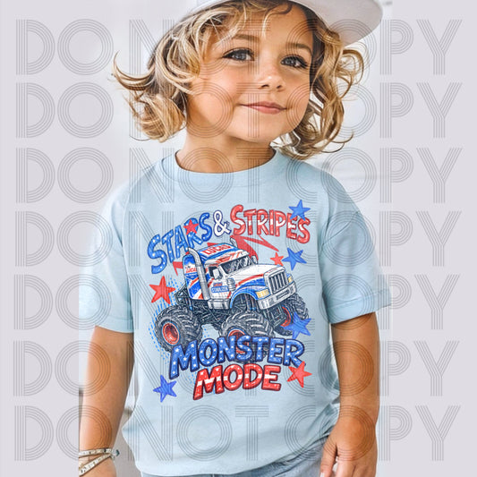 Stars and Stripes Monster Mode - Adult