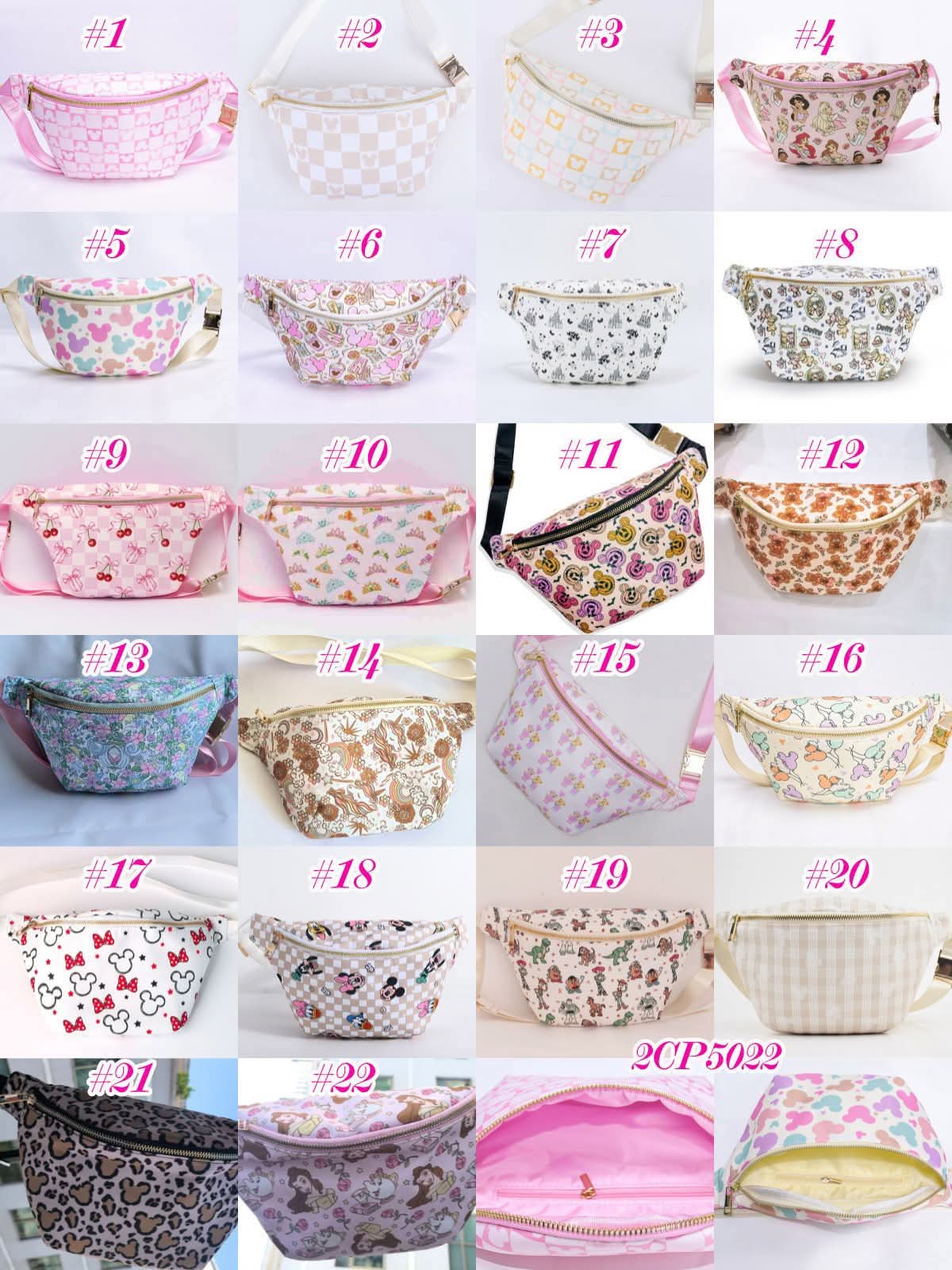 Magical Printed Fanny Packs