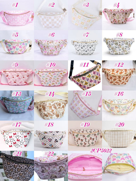 Magical Printed Fanny Packs