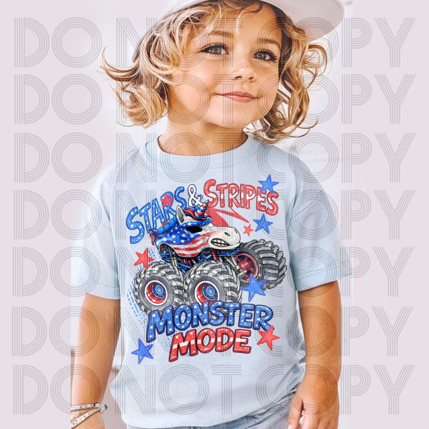 Stars and Stripes Monster Mode - Adult