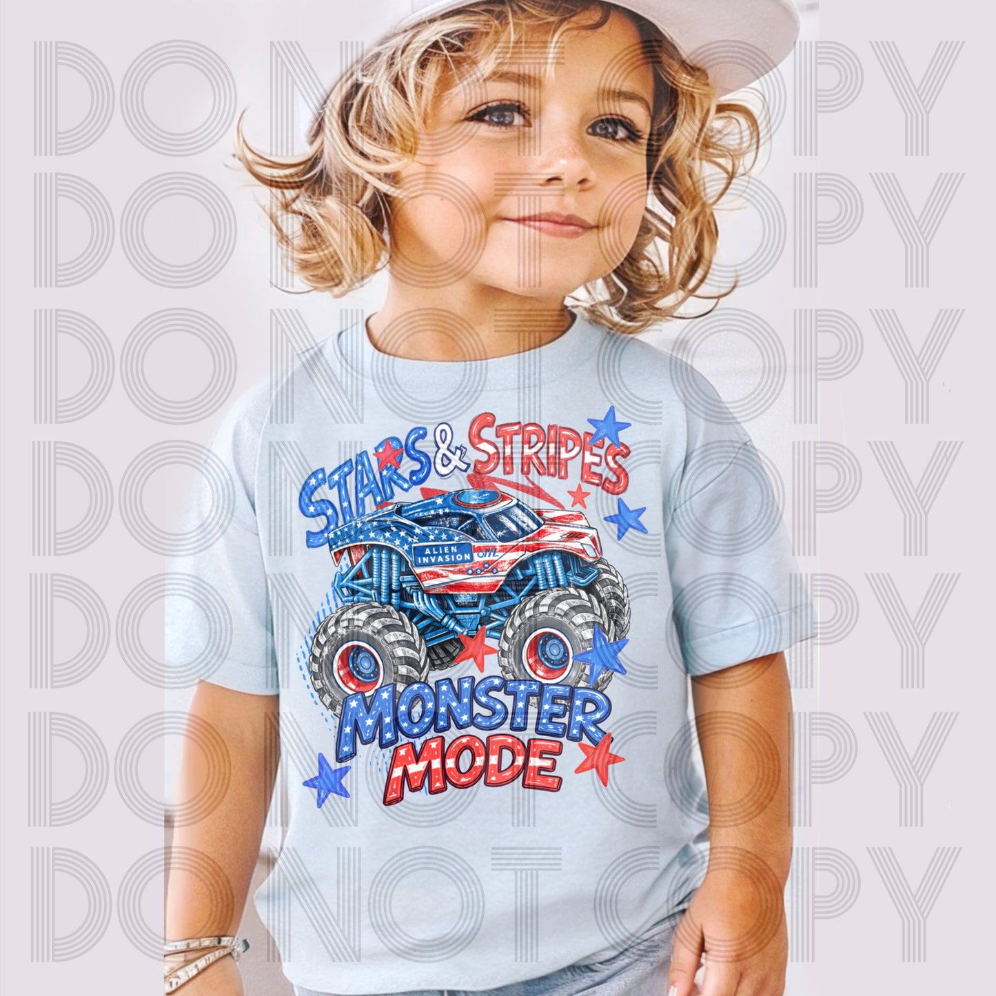 Stars and Stripes Monster Mode - Adult
