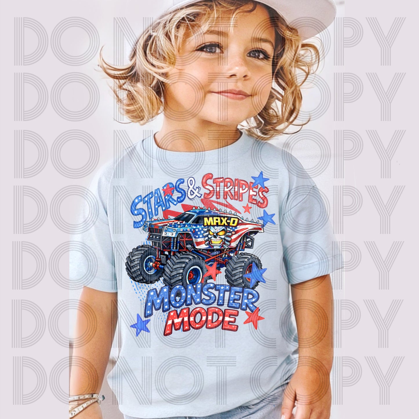 Stars and Stripes Monster Mode - Adult