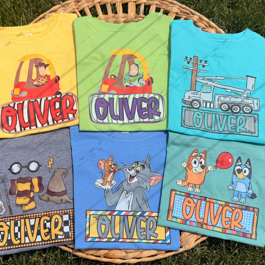 Tee Sale- Alphas and Nameplates