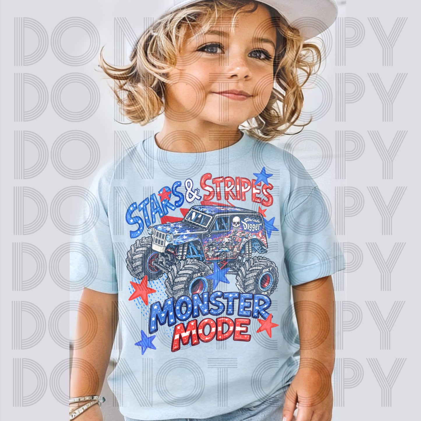 Stars and Stripes Monster Mode - Adult