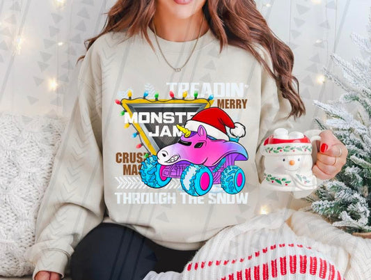Monster Jam Christmas- Kids SPARKLE