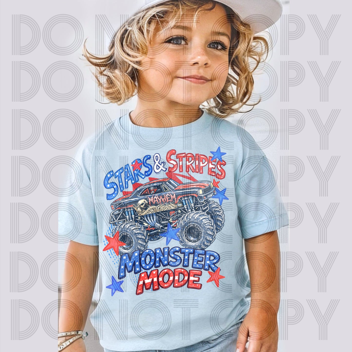 Stars and Stripes Monster Mode - Adult
