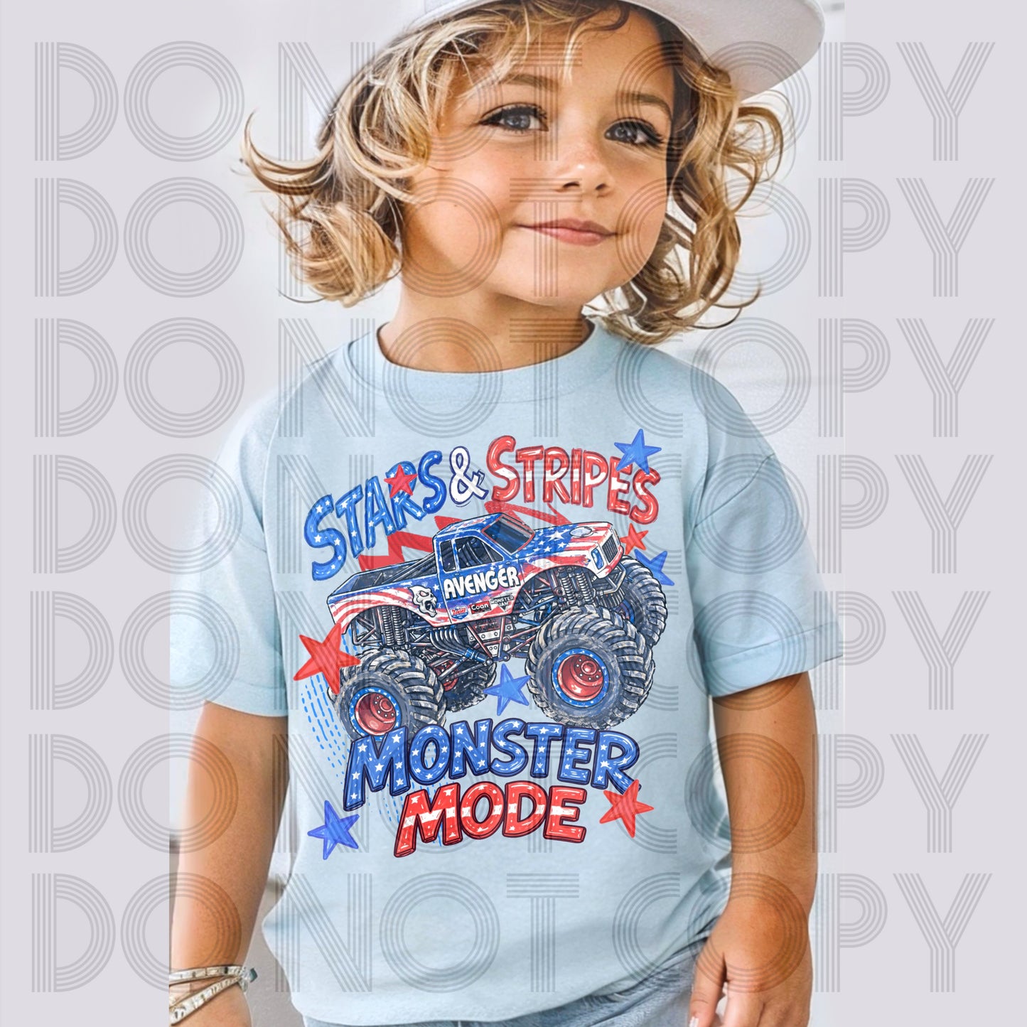 Stars and Stripes Monster Mode - Adult