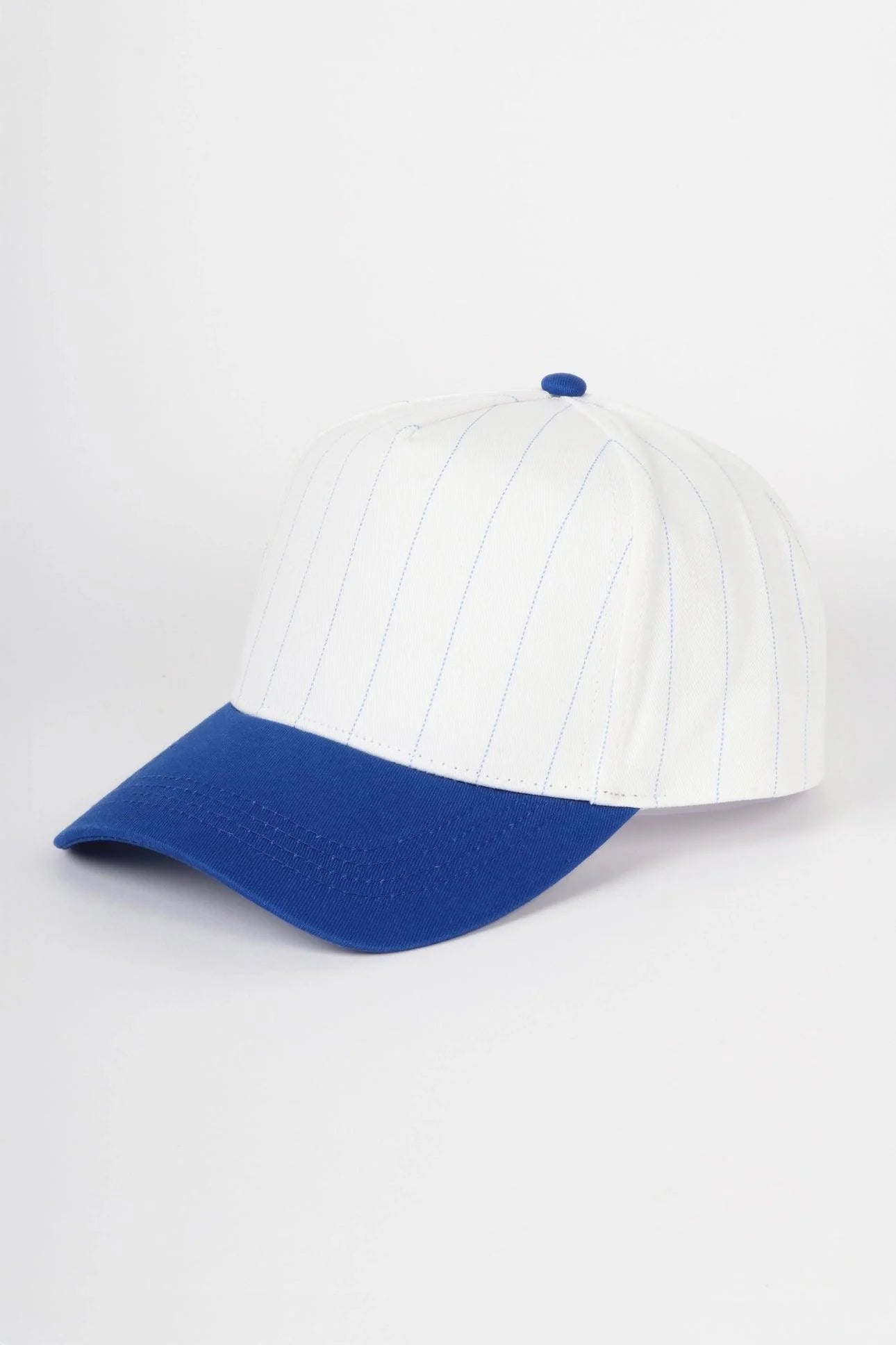 Custom Embroidered Baseball Pinstripe Trucker Hat | Personalized Text Snapback Hat