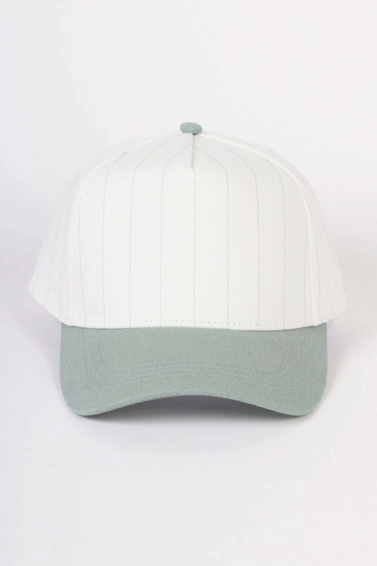 Custom Embroidered Baseball Pinstripe Trucker Hat | Personalized Text Snapback Hat